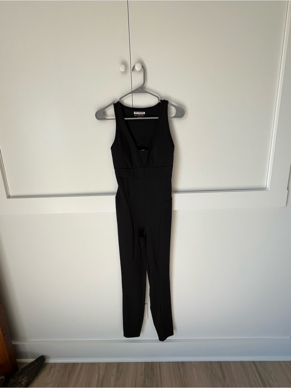 Forever 21 Black athletic bodysuit